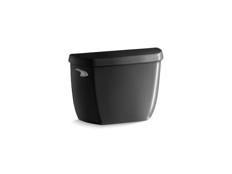 KOHLER K-5307-7 Wellworth Classic Toilet Tank, 1.0 Gpf In Black Black