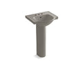 KOHLER Veer K-5265-4-K4 Cashmere 21" rectangular pedestal bathroom sink