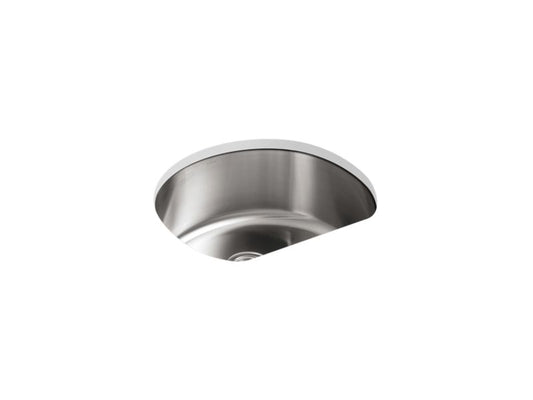 KOHLER K-3186-NA Undertone 24-1/4" x 21-1/4" x 9-1/2" Undermount single-bowl medium kitchen sink