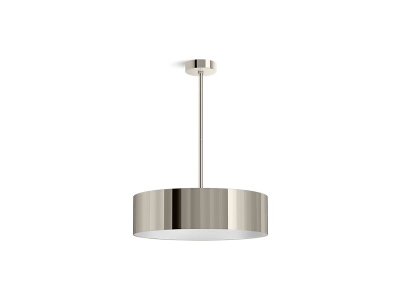 KOHLER K-22519-CHLED-SNL Simpalo 28" Led Chandelier In Polished Nickel