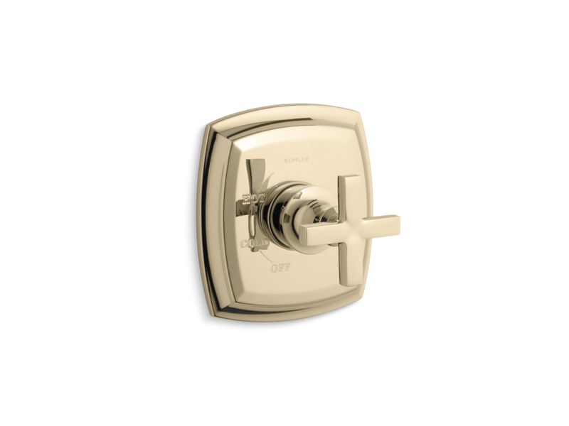 KOHLER K-TS16235-3-AF Margaux Rite-Temp(R) valve trim with cross handle
