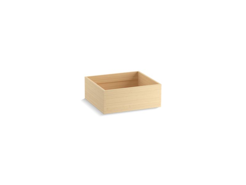 KOHLER K-99679-SH8-1WR Tailored Vanity Collection Roll-Out Drawer For 24" Kohler Tailored Vanities With 1 Door, 3 Drawers In Natural Maple