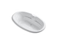 KOHLER K-1149-0 7242 72" x 42-1/8" oval drop-in bath