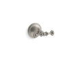 KOHLER K-26525-BN Decorative Double robe hook