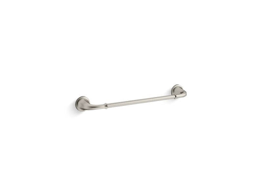 KOHLER K-26508-BN Refined 18" towel bar