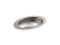 KOHLER K-2603-SU-NA Rhythm 23-1/4" Oval Drop-In Bathroom Sink, No Overflow