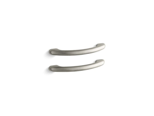 KOHLER K-9653-BN Vibrant Brushed Nickel Grab bars for whirlpool baths with Spa/Massage package