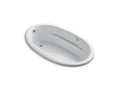 KOHLER Sunward K-1164-S1G-0 White 72" x 42" drop-in BubbleMassage air bath