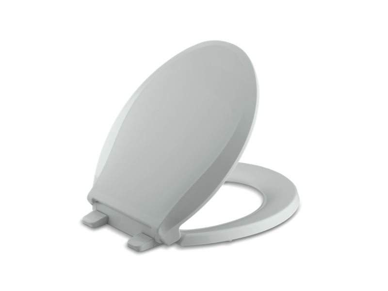 KOHLER K-4639-95 Cachet Quiet-Close round-front toilet seat