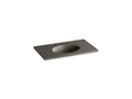 KOHLER Ceramic/Impressions K-2798-8-G86 Cashmere Impressions 37" Vitreous china vanity top with integrated oval sink