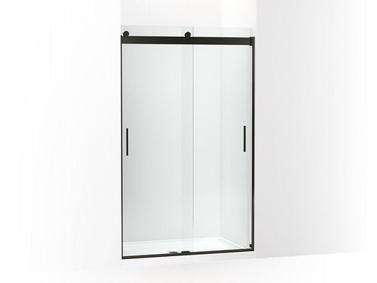 KOHLER K-706375-L-ABZ Levity Sliding shower door, 78" H x 44-5/8 - 47-5/8" W, with 5/16" thick Crystal Clear glass