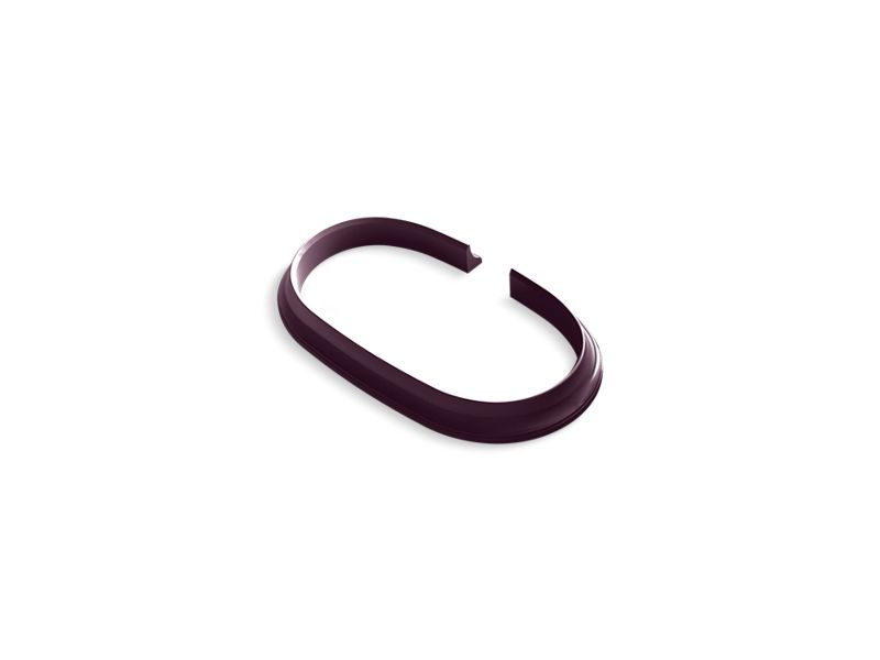 KOHLER K-20027-PLM Artifacts Bath Base For Freestanding Bath In Black Plum