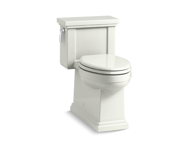 KOHLER K-3981-NY Tresham Comfort Height One-piece compact elongated 1.28 gpf chair height toilet with Quiet-Close seat