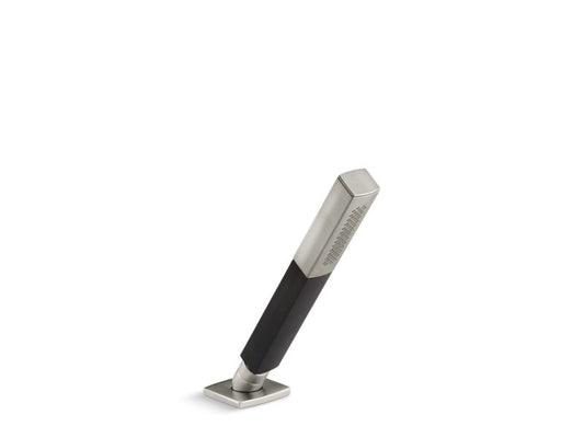 KOHLER K-45203-BN Shift Square 2.0 gpm multifunction handshower with Black handle