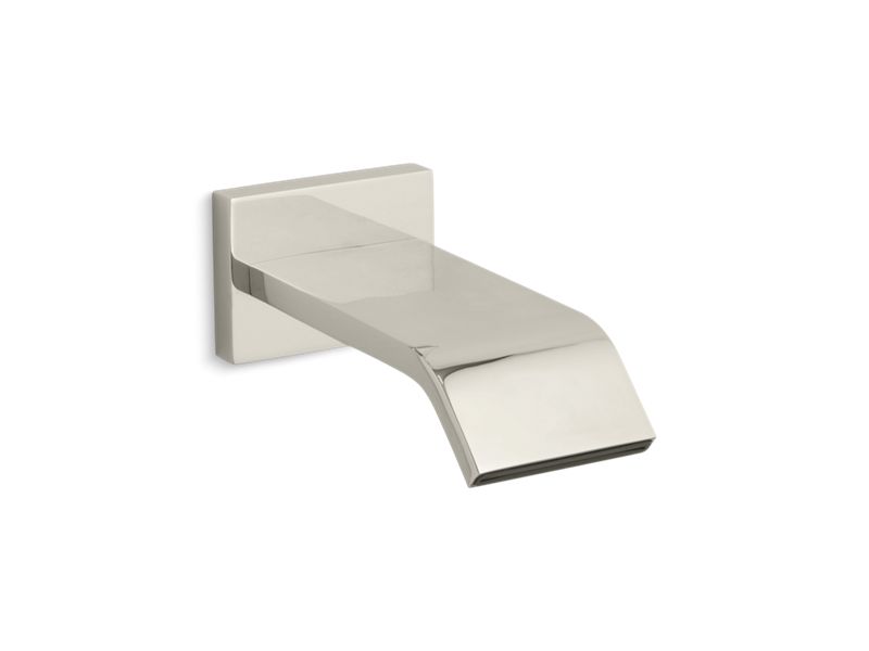 KOHLER K-14676-SN Loure Wall-Mount Bath Spout In Vibrant Polished Nickel