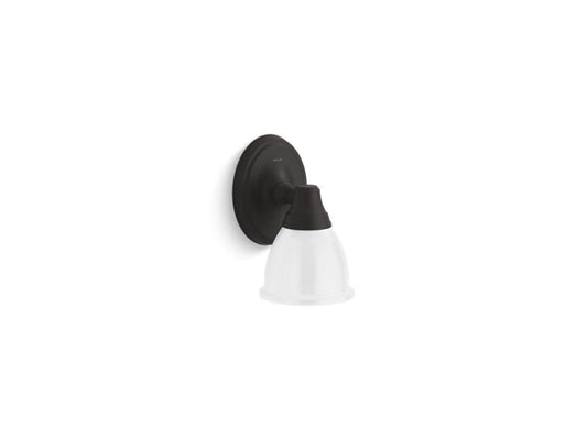 KOHLER K-11365-BLL Matte Black Forte One-light sconce