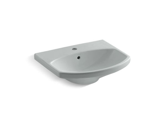 KOHLER K-2363-1-95 Cimarron Bathroom sink with single-hole faucet hole