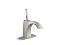 KOHLER K-R21802-4D-BN Juval Single-handle bathroom faucet, 1.2 gpm In Vibrant Brushed Nickel