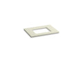 KOHLER K-5456-S35 Solid/Expressions 31" vanity-top with single Verticyl rectangular cutout
