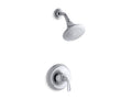 KOHLER K-TS10276-4E-CP FortÃ© Sculpted Sculpted Rite-Temp shower trim with 2.0 gpm showerhead