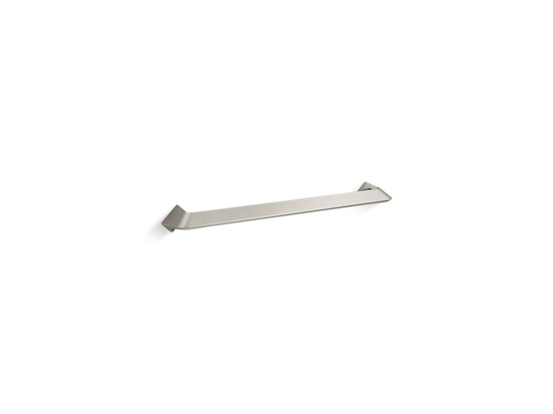 KOHLER K-R26121-BN Uniform 18" towel bar In Vibrant Brushed Nickel