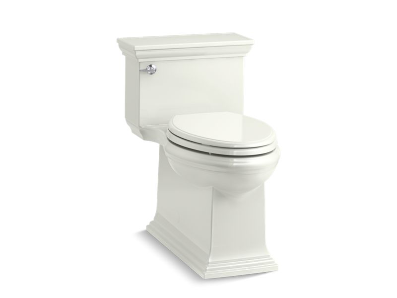 KOHLER K-6428-NY Dune Memoirs Stately One-piece compact elongated toilet with skirted trapway, 1.28 gpf