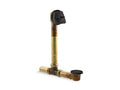 KOHLER Clearflo K-7160-AF-BL Matte Black 1-1/2" adjustable pop-up drain