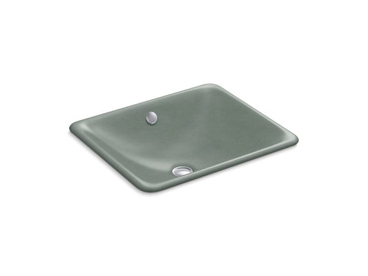 KOHLER K-5400-FT Iron Plains Drop-in/undermount bathroom sink