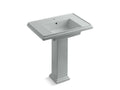 KOHLER K-2845-1-95 Tresham 30" pedestal bathroom sink with single faucet hole