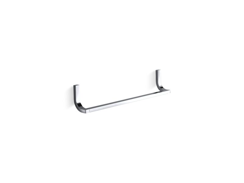 KOHLER K-11580-CP Loure 18" Towel Bar In Polished Chrome