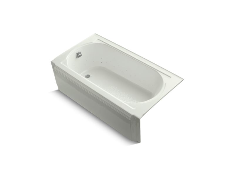 KOHLER K-723-GNY-NY Memoirs 60" x 33-3/4" alcove BubbleMassage air bath with left-hand drain