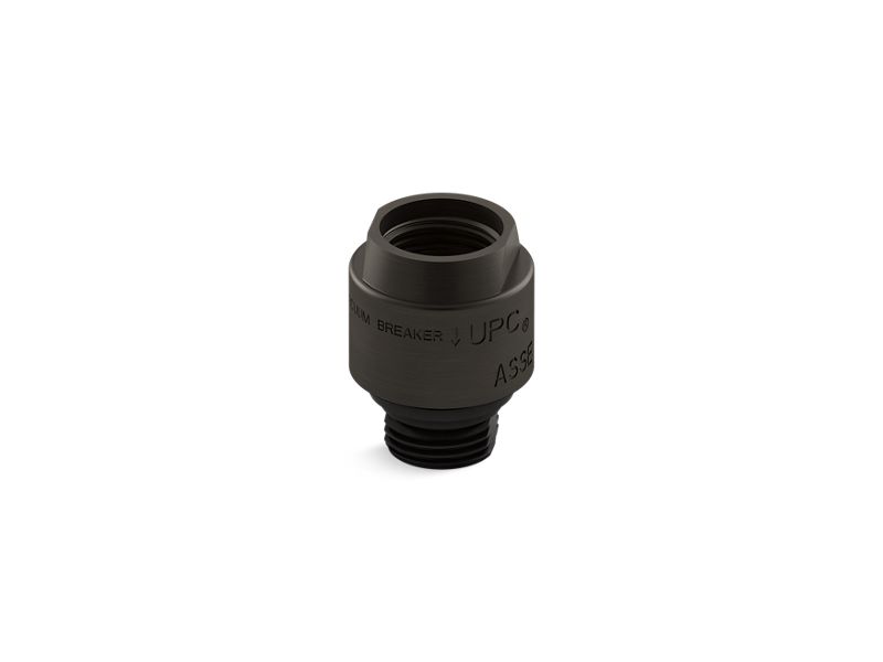 KOHLER K-9660-2BZ Persona Vacuum Breaker, 1/2" X 1/2" In Oil-Rubbed Bronze