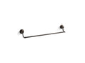 KOHLER K-11411-2BZ Bancroft 24" Towel Bar In Oil-Rubbed Bronze