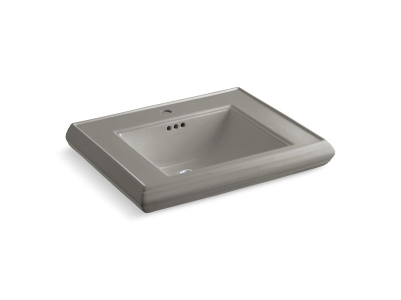 KOHLER K-2259-1-K4 Memoirs pedestal/console table bathroom sink basin with single faucet-hole drilling