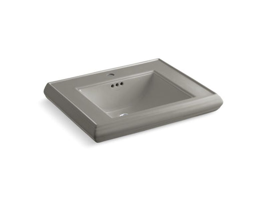 KOHLER K-2259-1-K4 Memoirs pedestal/console table bathroom sink basin with single faucet-hole drilling