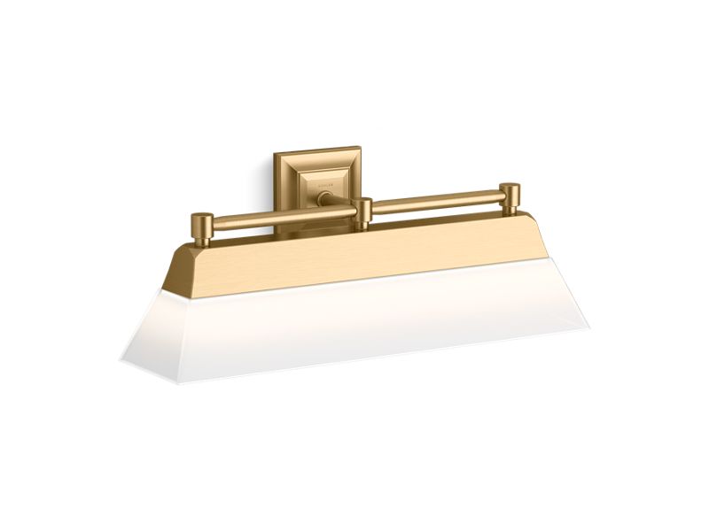 KOHLER K-23690-LED-BGL Memoirs 24" LED sconce