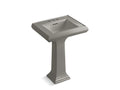 KOHLER K-2238-4-K4 Memoirs Classic Classic 24" pedestal bathroom sink with 4" centerset faucet holes