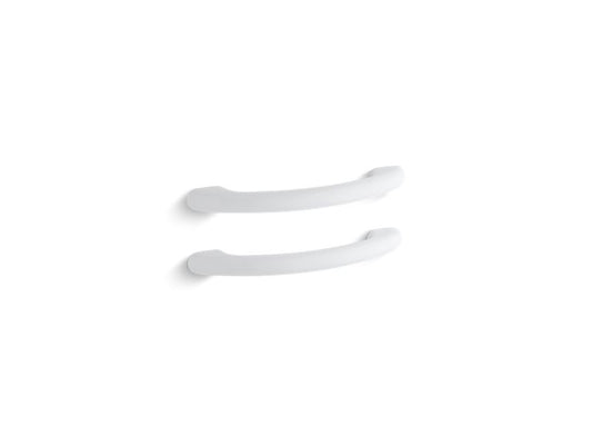 KOHLER K-9653-0 White Grab bars for whirlpool baths with Spa/Massage package