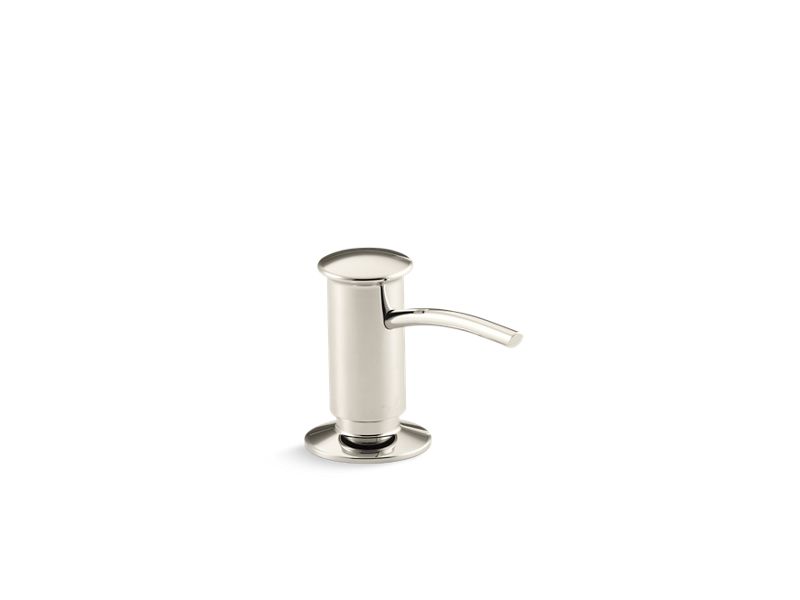 KOHLER K-1895-C-SN Vibrant Polished Nickel Contemporary design soap/lotion dispenser