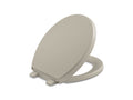 KOHLER K-4009-G9 Reveal Quiet-Close Round-Front Toilet Seat In Sandbar