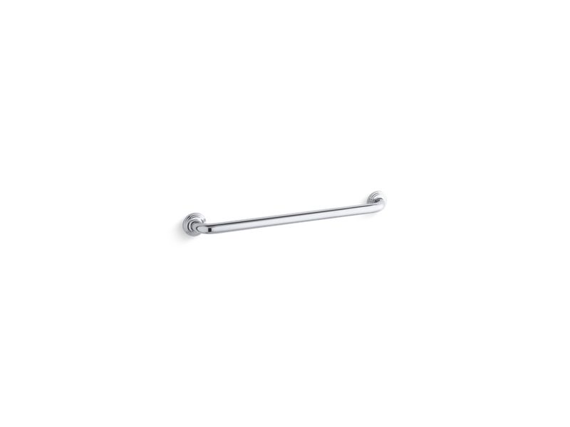 KOHLER K-10542-S Polished Stainless Traditional 24" ADA compliant grab bar