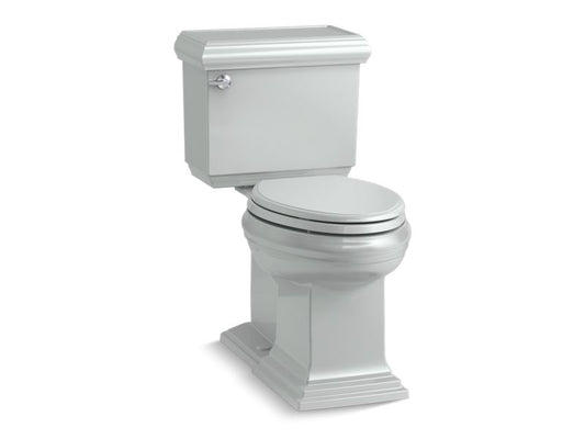KOHLER K-6999-95 Memoirs Classic Two-Piece Elongated Toilet With Concealed Trapway, 1.28 Gpf In Ice Grey