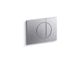 KOHLER K-75891-PC1 Note Flush actuator plate for 2"x 4" in-wall tank and carrier system