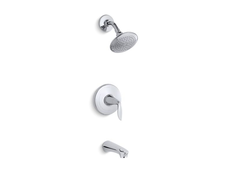 KOHLER K-TS5318-4-CP Refinia Rite-Temp bath and shower trim with 2.5 gpm showerhead