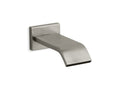 KOHLER K-14676-BN Loure Wall-Mount Bath Spout In Vibrant Brushed Nickel
