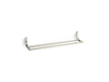 KOHLER Loure K-11582-SN Vibrant Polished Nickel 24" double towel bar