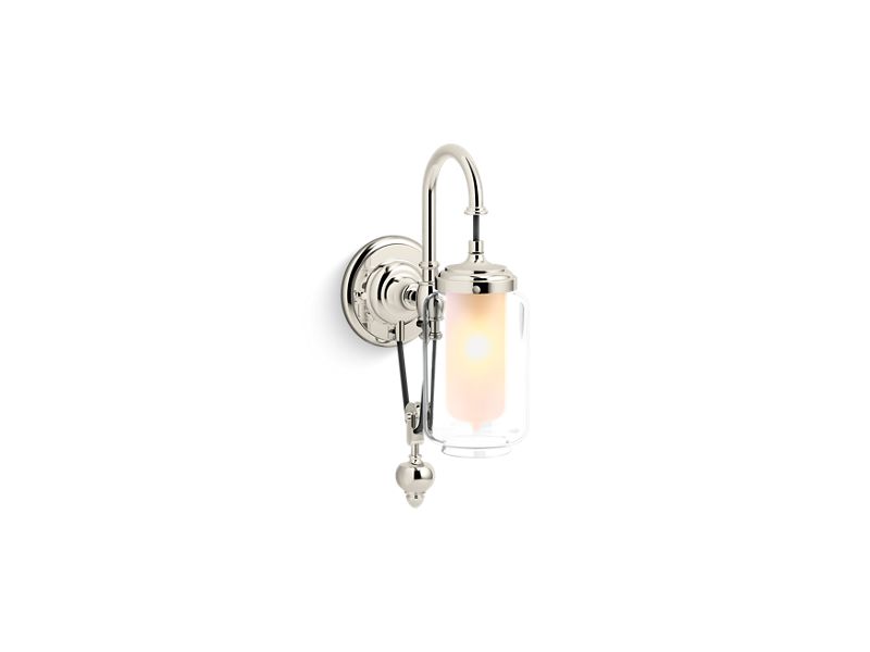 KOHLER K-72581-SN Artifacts One-light sconce