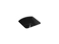 KOHLER K-5848-7 Napa 18-3/4" x 18-11/16" x 9-5/8" Undermount bar sink with no faucet holes
