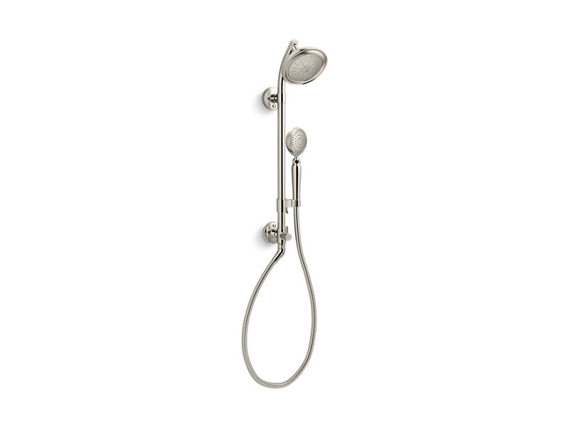KOHLER K-76472-SN HydroRail-S Artifacts shower column kit with Artifacts(R), 2.0 gpm