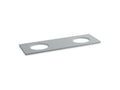 KOHLER K-5434-S36 Solid/Expressions 73" vanity-top with double Verticyl oval cutout